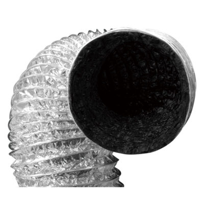 Black Inside Foil Ducting