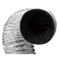 Black Inside Foil Ducting - 8" / 200MM