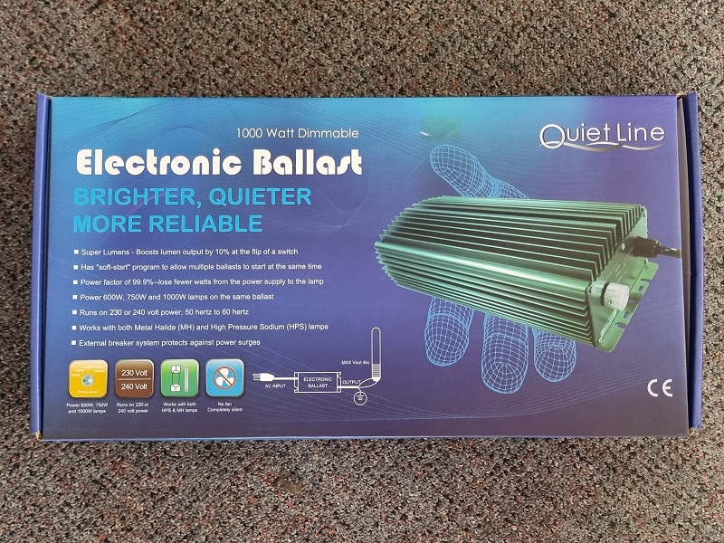Quiet Line 1000w Adjustable Ballast