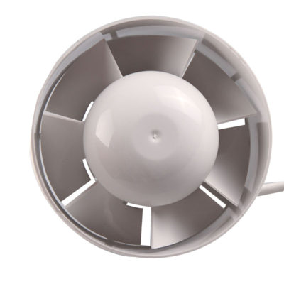 White Plastic Intake Fan