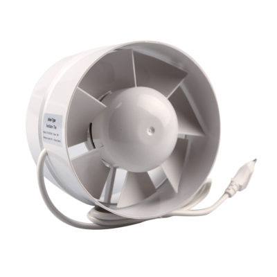 White Plastic Intake Fan - Image 3