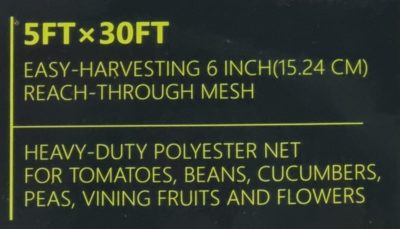 GARDENER TRELLIS NETTING 5FT x 30FT - Image 2