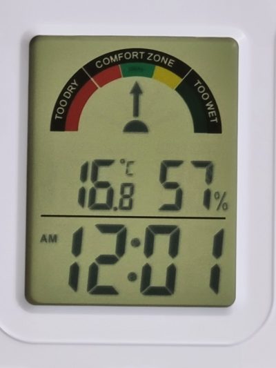 INDOOR THERMOMETER AND HYGROMETER - Image 2