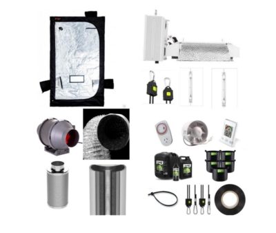 1000w DE HPS & Trojan Gold Tent Package