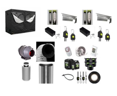 2x 600w HPS & Trojan Gold Tent Package