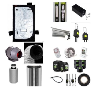 400w HPS & Trojan Gold Tent Package