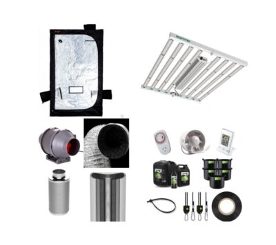 Hortitek LED 8 Bar 1000w Tent Package