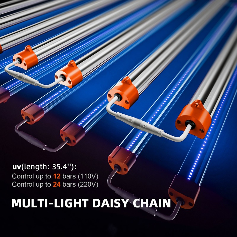 Spider Farmer Supplemental UV60w LED Light Bar Set for Plant - Image 3