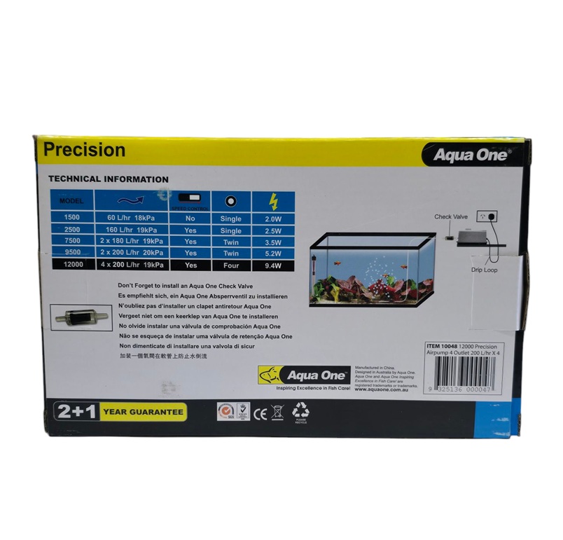 Aqua One Air Pump 12000 - Image 3