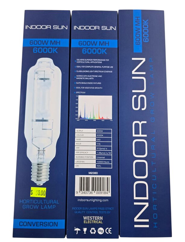 Indoor Sun MH 600W 6000k Conversion Bulb - Image 2