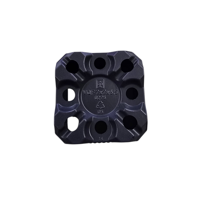 Square Plastic Seedling Pots 7cm X 7cm X 6.5cm Pack of 50 - Image 4